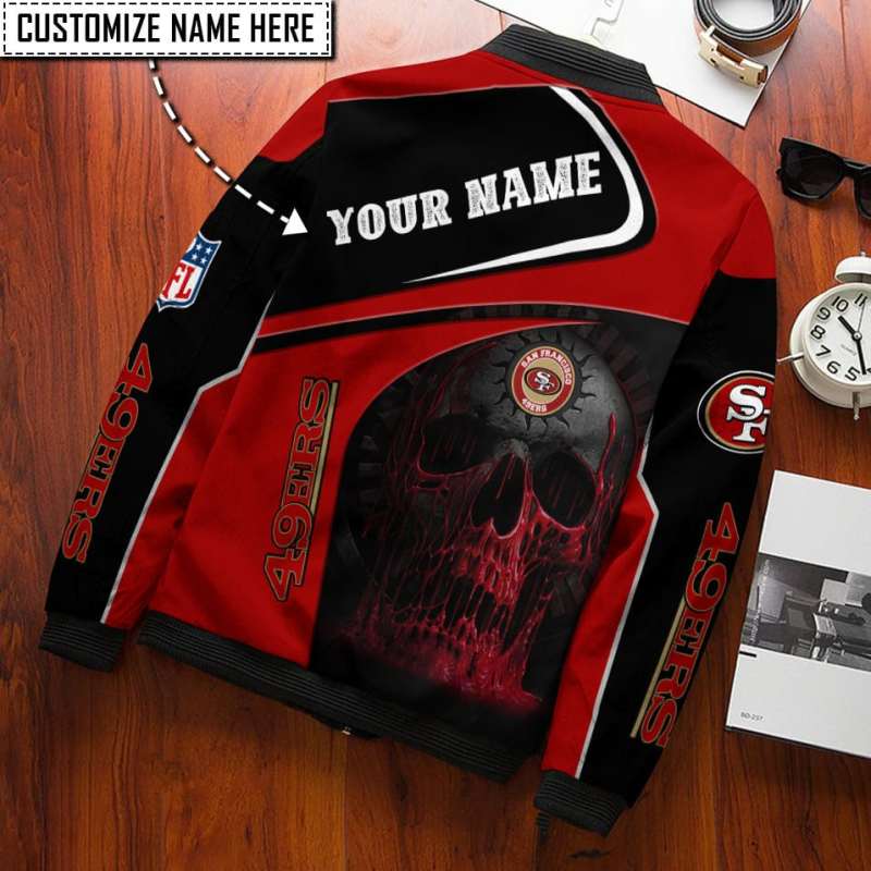 San Francisco 49ers Personalized Bomber Jacket