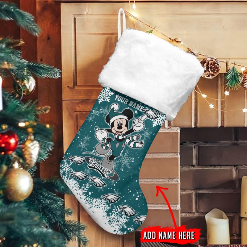 Philadelphia Eagles Personalized Christmas Socks