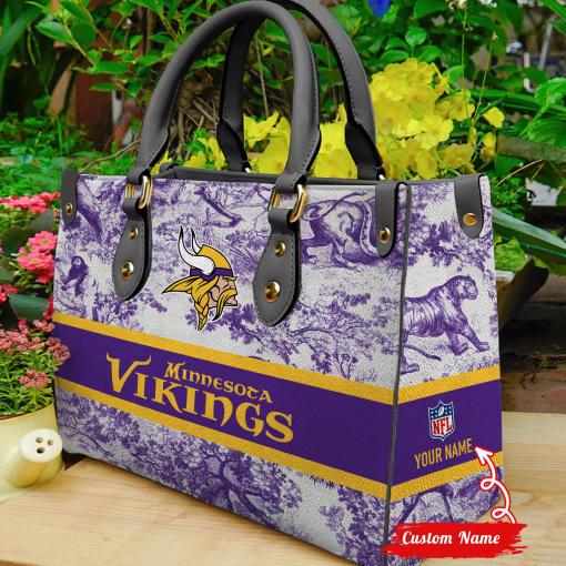 Minnesota Vikings Hand Bag Front View