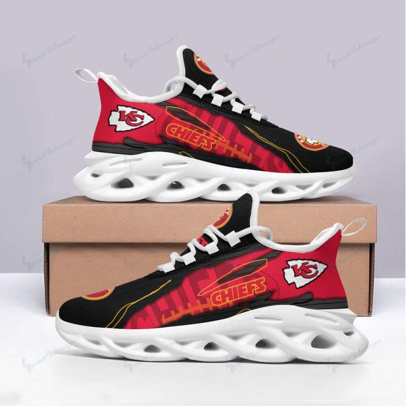 San Francisco 49ers Yezy Running Sneakers Front View
