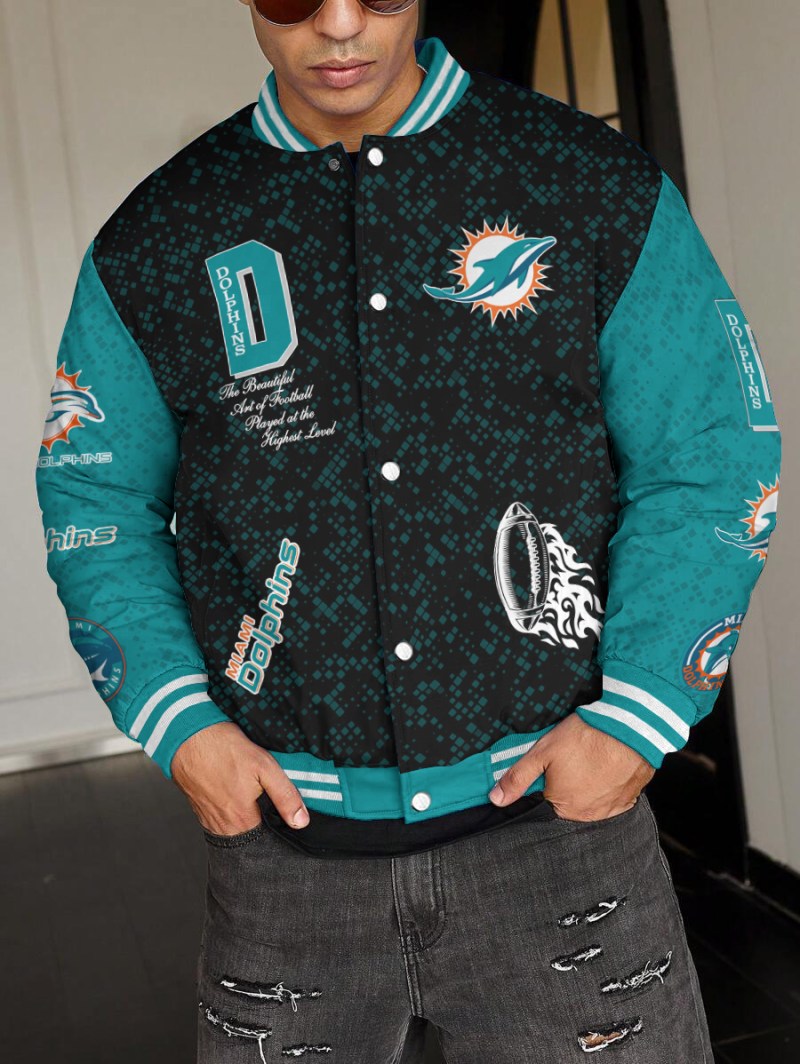 Miami Dolphins Varsity Jacket