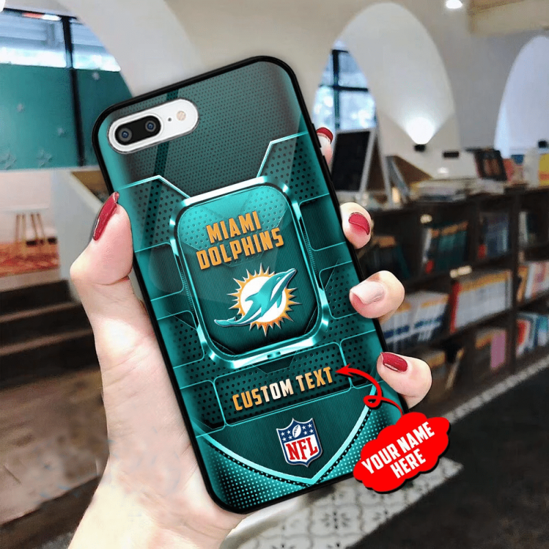 Miami Dolphins Personalized Phone Case
