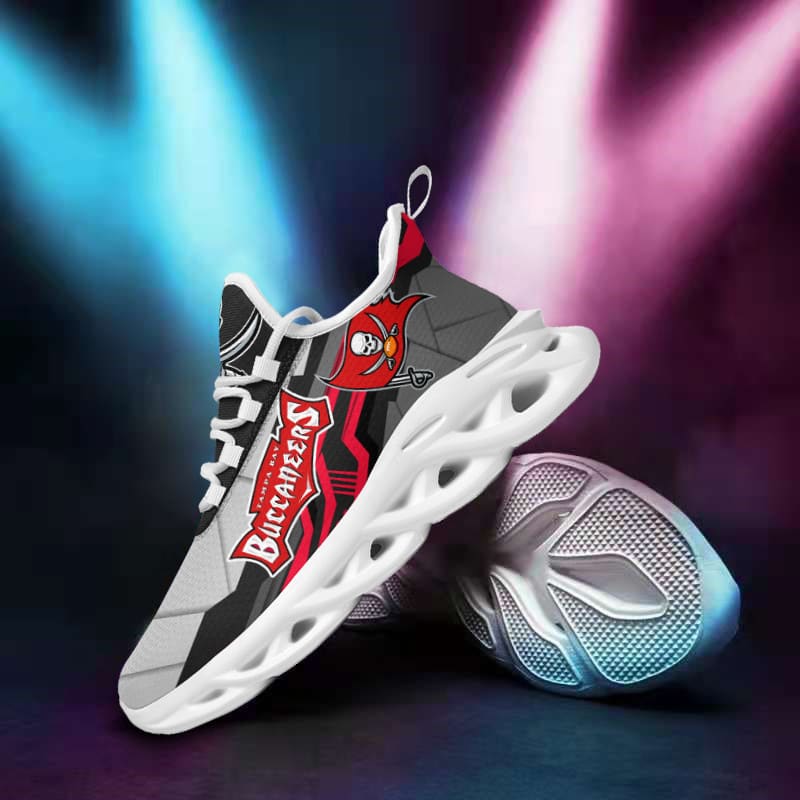 Tampa Bay Buccaneers Yezy Running Sneakers Back View