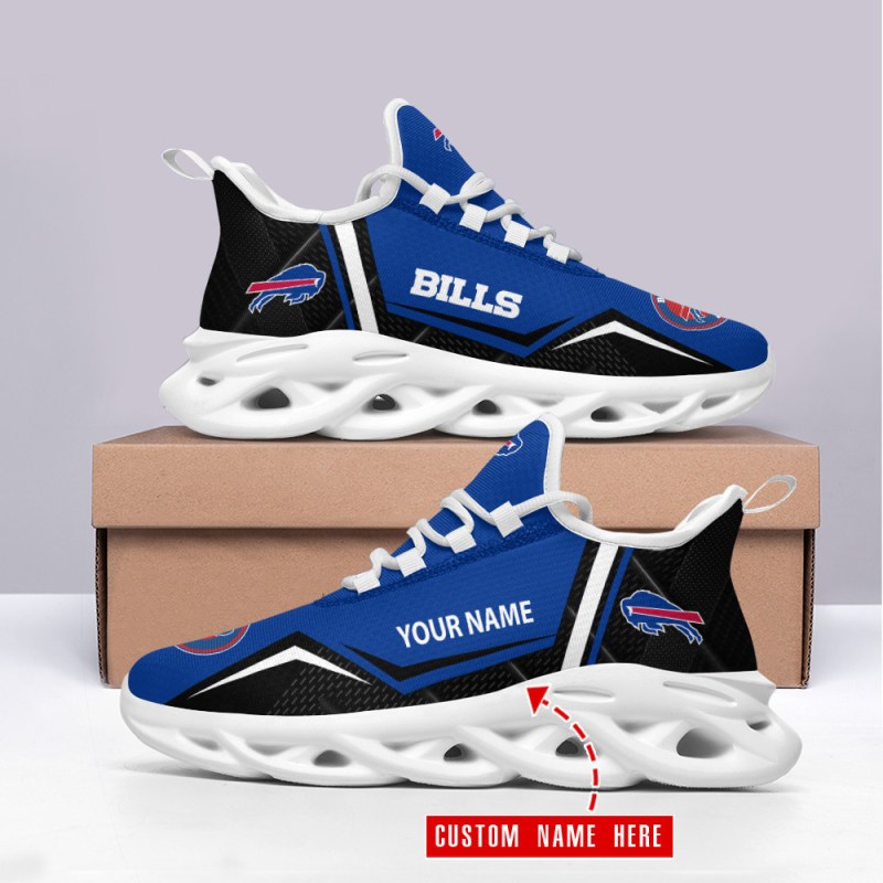 Buffalo Bills Sneakers Top View