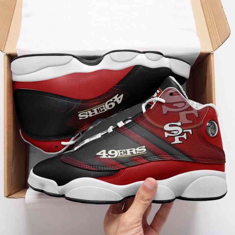 San Francisco 49ers Air JD13 Sneakers