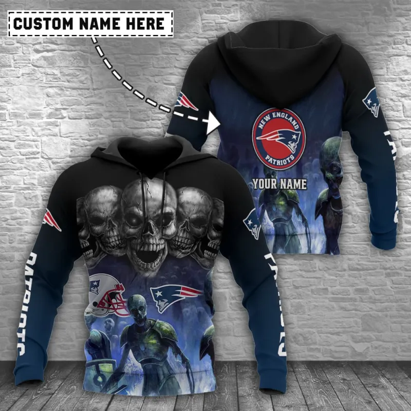 New England Patriots Personalized Hoodie