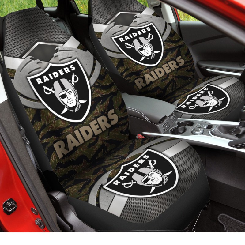 Las Vegas Raiders Car Seat Covers