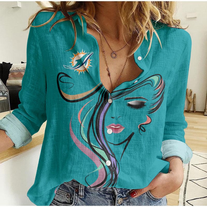 Miami Dolphins Women's Shirt Image 1