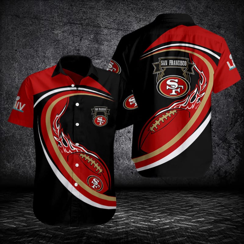 San Francisco 49ers Button Shirt Sizing Chart