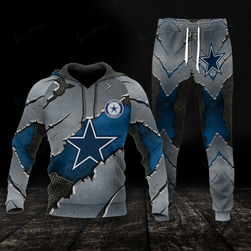 Dallas Cowboys Hoodie and Jogger Set Image 1