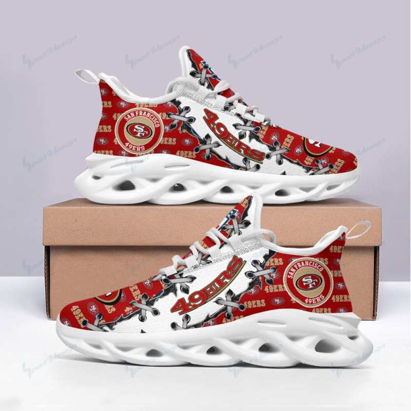 San Francisco 49ers Yezy Running Sneakers 1