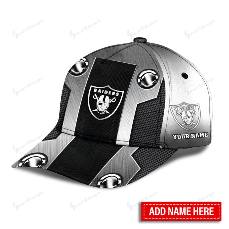 Las Vegas Raiders Personalized Classic Cap