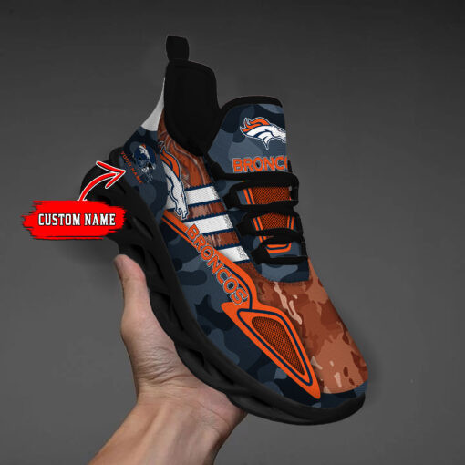 Denver Broncos Personalized Yezy Running Sneakers 7