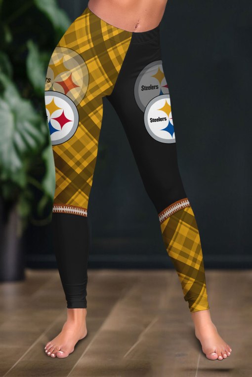 Football Fan Pittsburgh Steelers Leggings