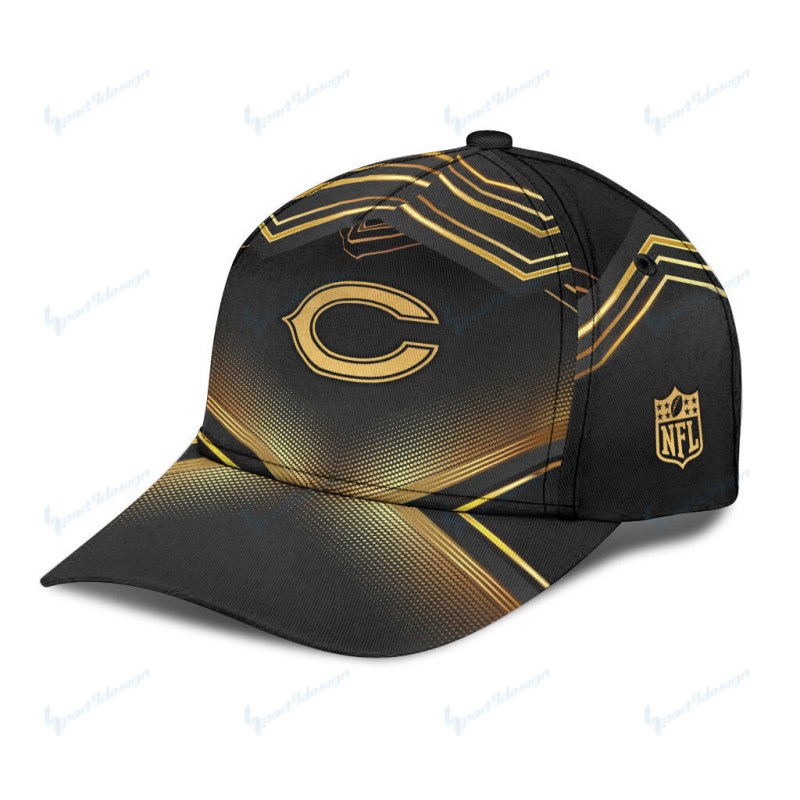 Back View of Chicago Bears Personalized Classic Cap