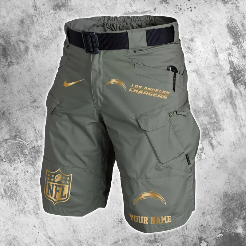 Los Angeles Chargers Green Shorts