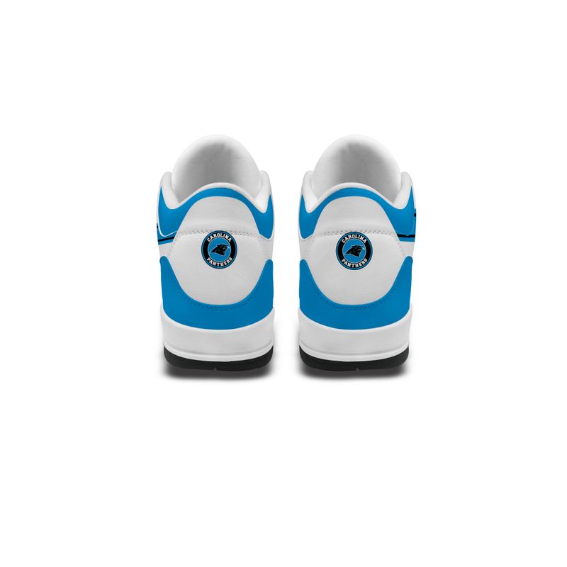 Carolina Panthers JD03 Genuine Leather Shoes - Image 3