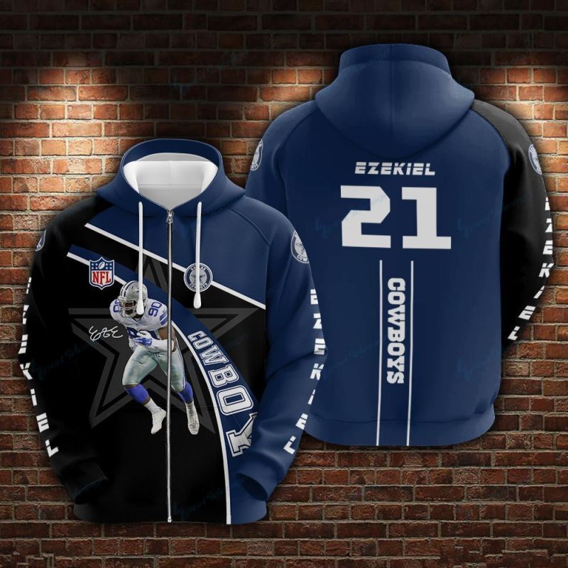 Ezekiel Elliott Dallas Cowboys Limited Hoodie