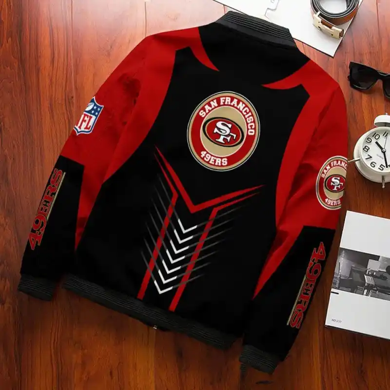 San Francisco 49ers Bomber Jacket Details