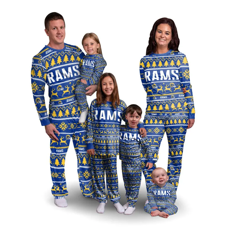 Los Angeles Rams Family Pajamas