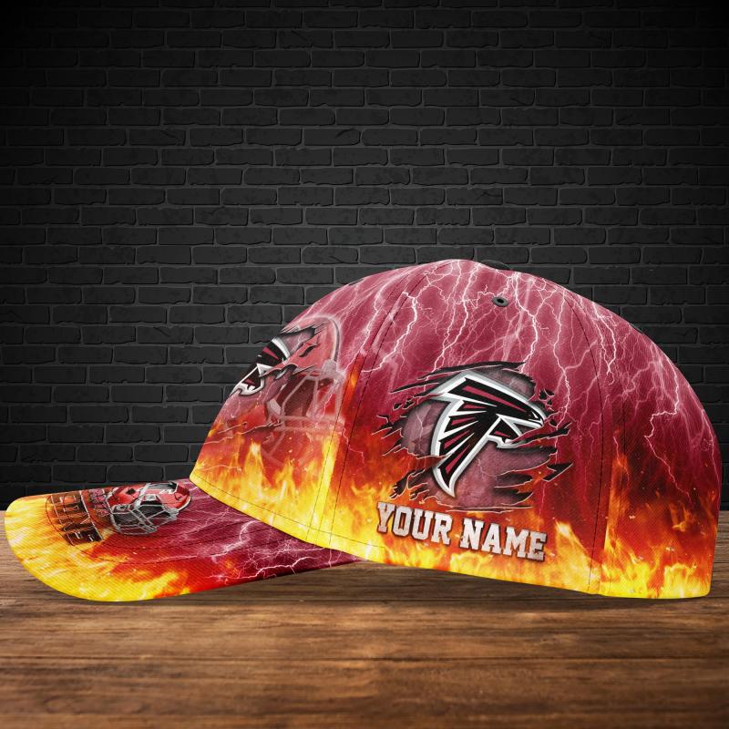 Side View of Atlanta Falcons Cap