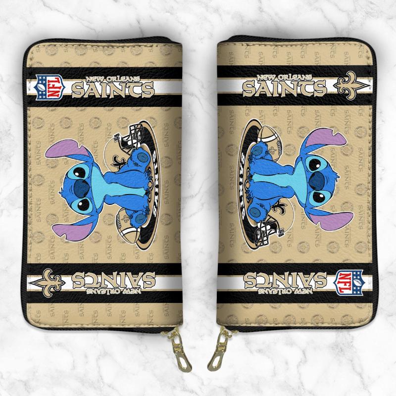 Mockup of New Orleans Saints Wallet - Doi