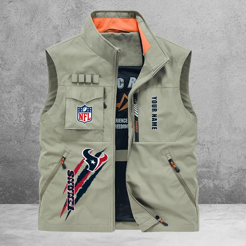 Houston Texans Multi-Pockets Vest