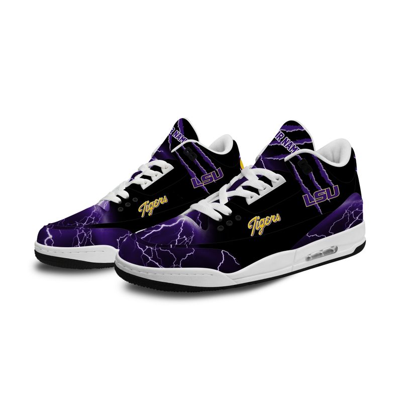 LSU Tigers JD03 Genuine Leather Shoe Image 2