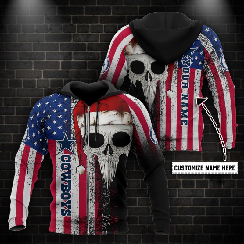 Dallas Cowboys Personalized Hoodie Details