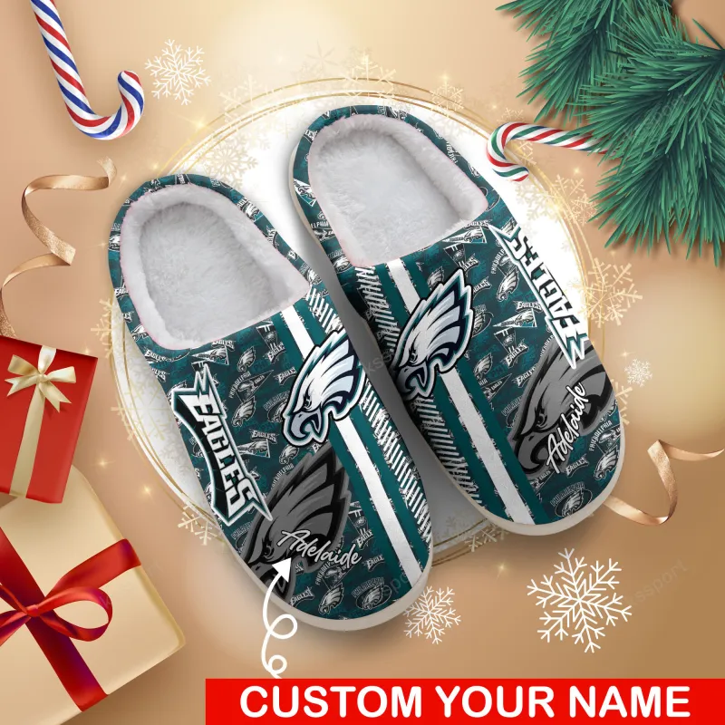 Philadelphia Eagles Personalized Slipper