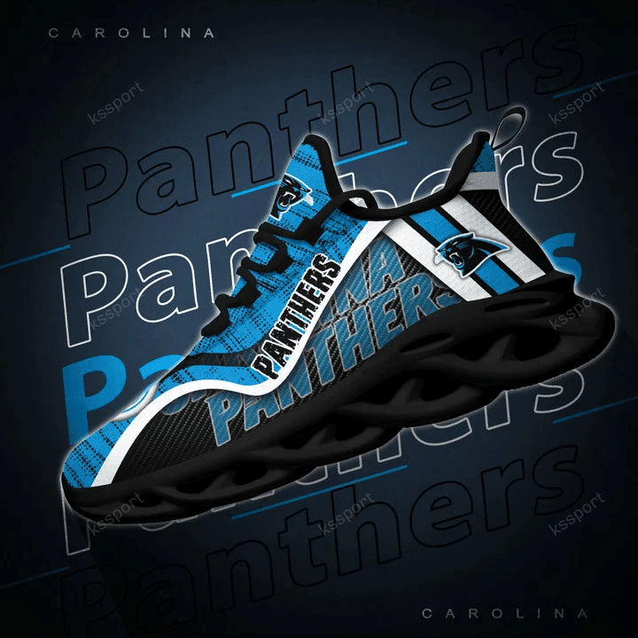 Comfortable Carolina Panthers Sneakers