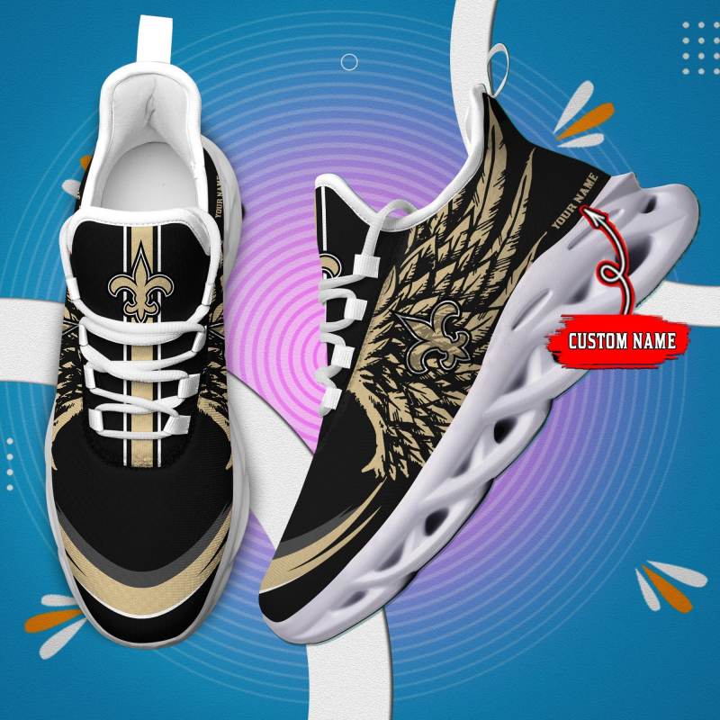 New Orleans Saints Personalized Yezy Running Sneakers