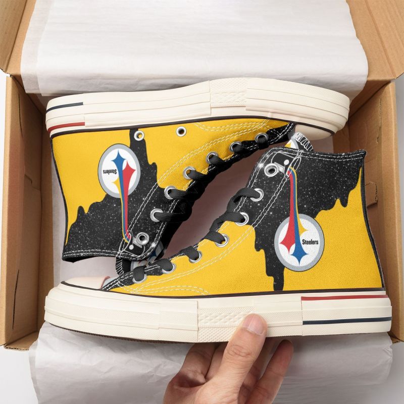 Fashionable Pittsburgh Steelers Canvas Shoes