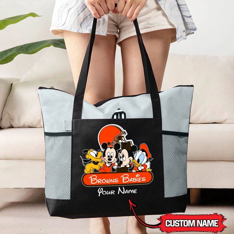 Cleveland Browns Personalized Babies Tote Bag