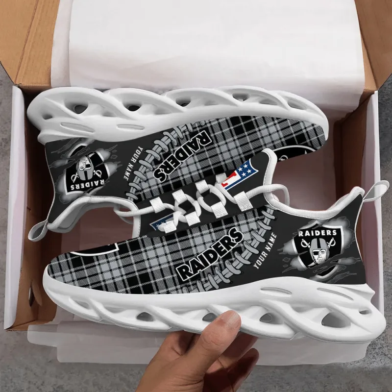 Las Vegas Raiders Personalized Sneakers