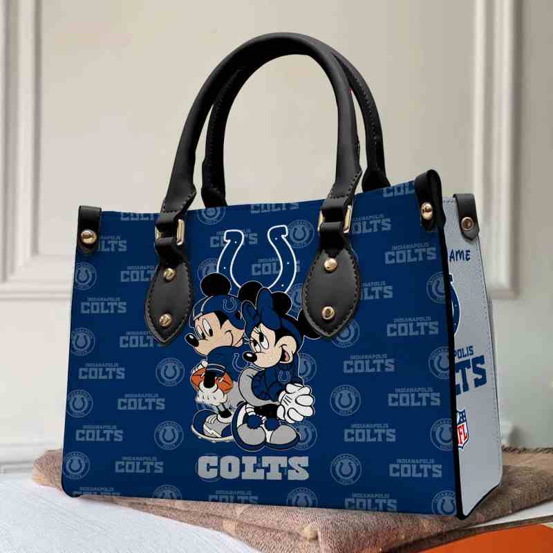 Indianapolis Colts Leather Hand Bag