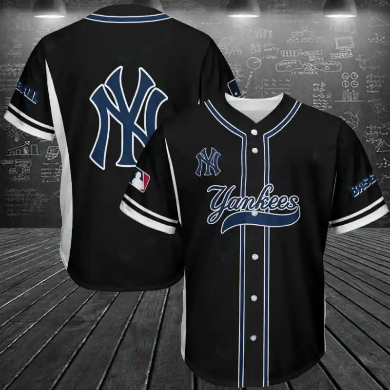 New York Yankees Baseball Jersey Shirt 217 - Front View
