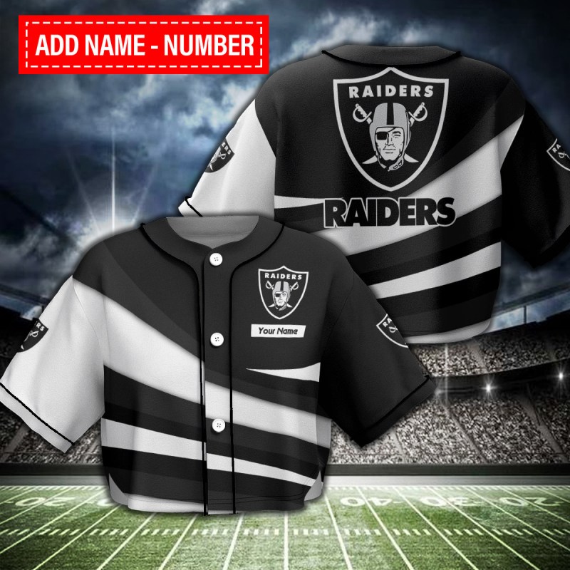 Las Vegas Raiders Crop Top Jersey