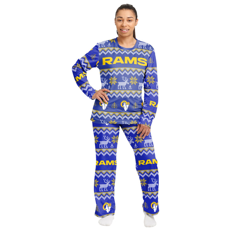 Los Angeles Rams Family Holiday Pajamas Image 3