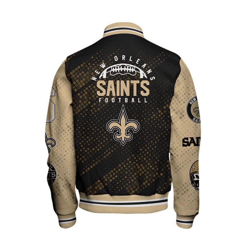 New Orleans Saints Jacket on Model