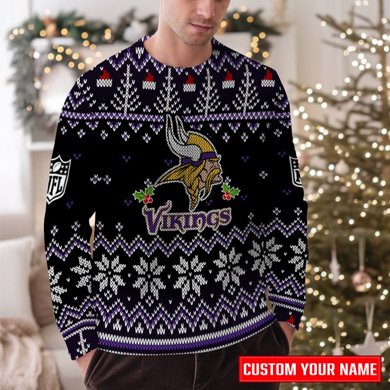 Minnesota Vikings Sweater Image 3