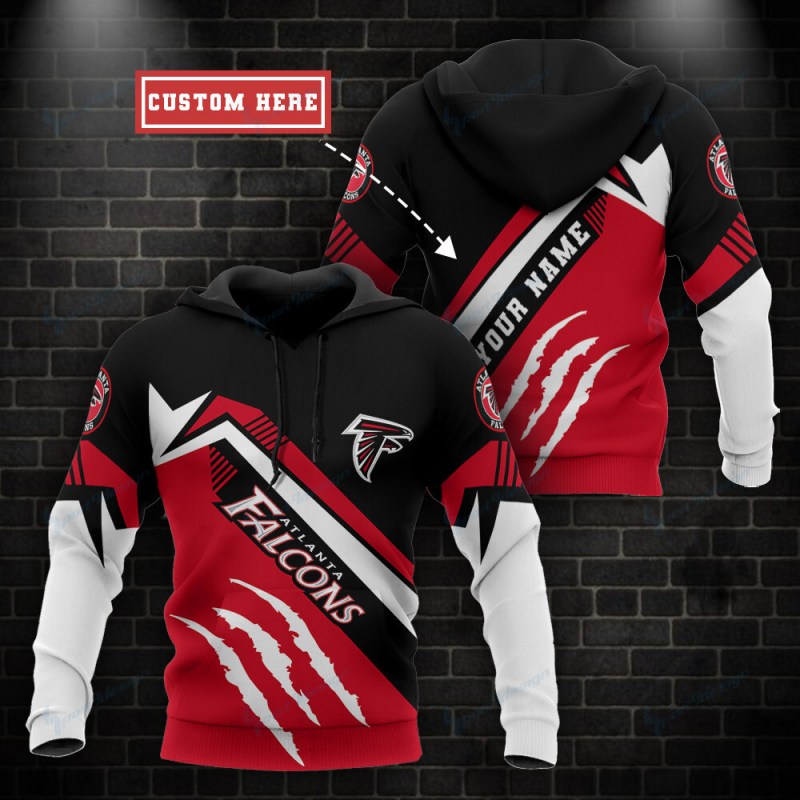 Atlanta Falcons Personalized Hoodie BG651 2 Personalized Atlanta Falcons Hoodie