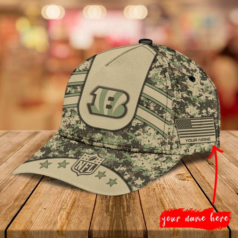 Cincinnati Bengals Personalized Classic Cap