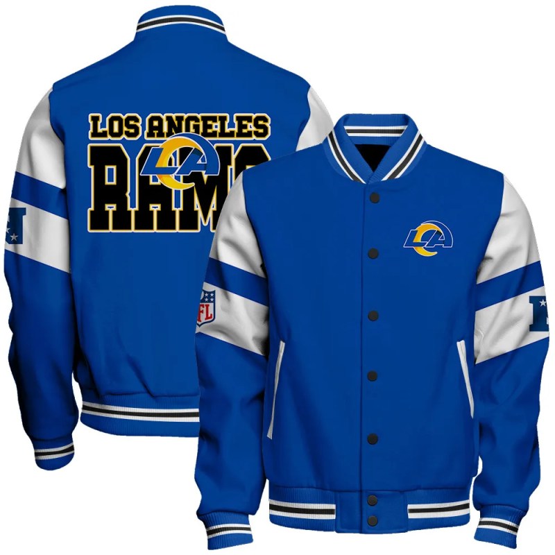 Los Angeles Rams Varsity Jacket Image 1