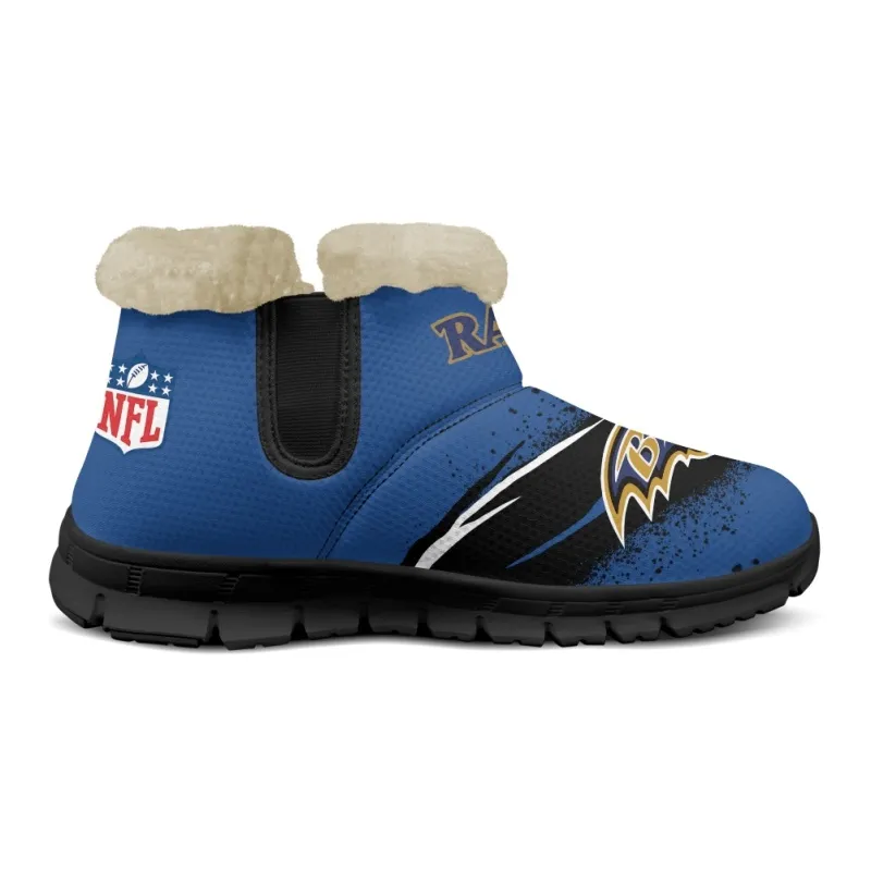 Baltimore Ravens Winter Snow Boots