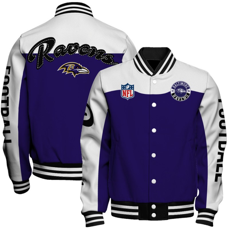 Baltimore Ravens Varsity Jacket