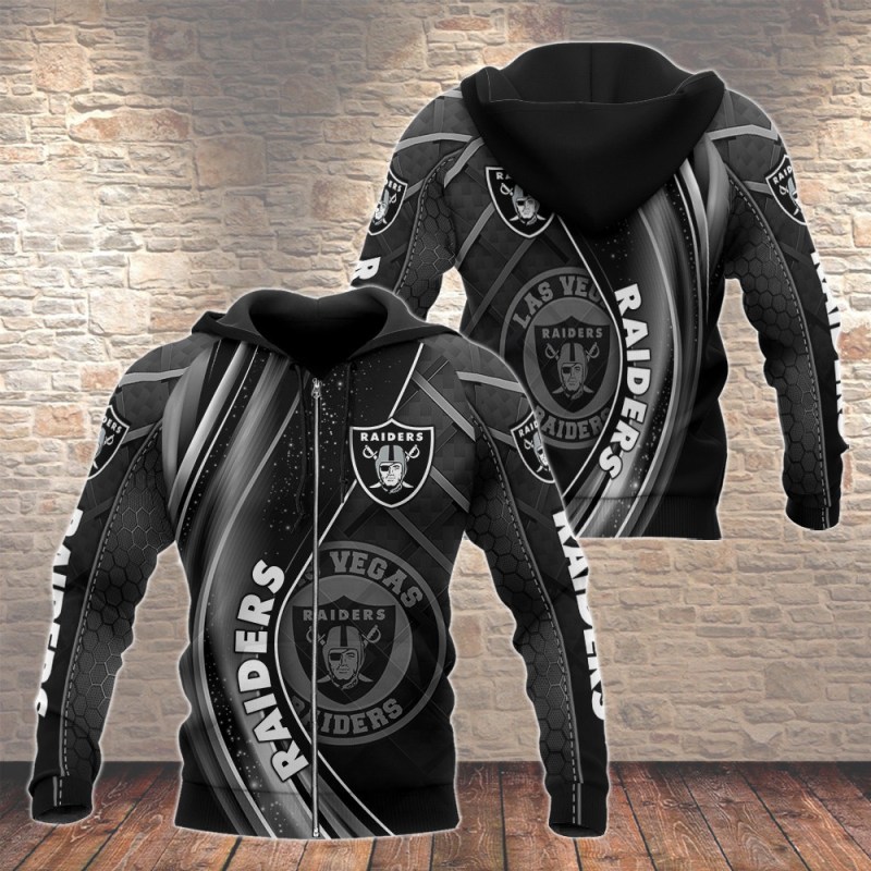 Las Vegas Raiders Hoodie Back View