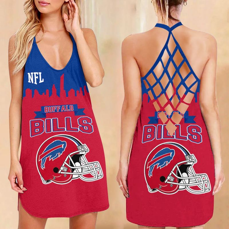 Buffalo Bills Criss-Cross Dress