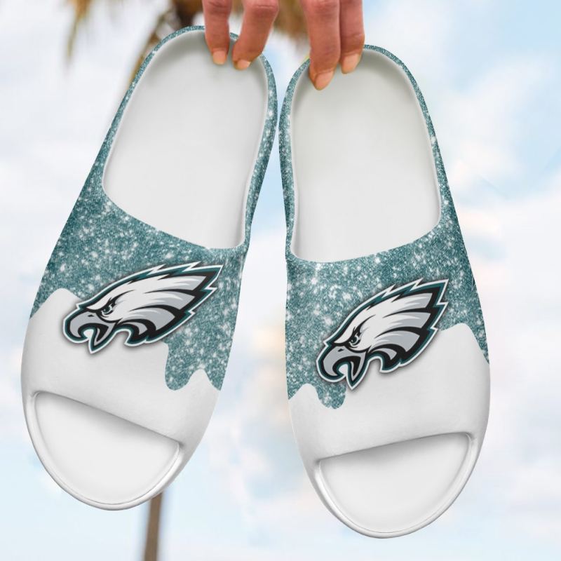 Philadelphia Eagles Yeezy Slippers