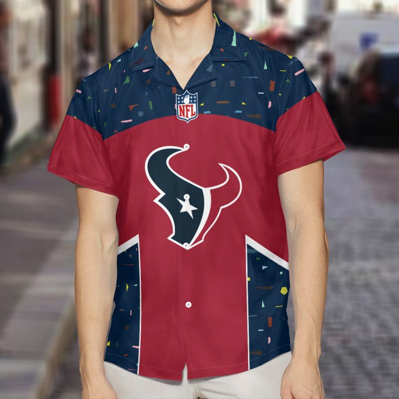 Houston Texans Summer Hawaiian Shirt